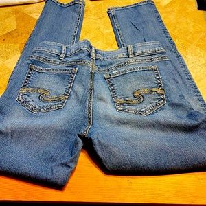 Silver Suki Straight leg jeans. W31/L32